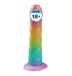 MizzZee - Liquid Silicone Fantasy Color Series Dildo (L:17cm - D:3.2cm)